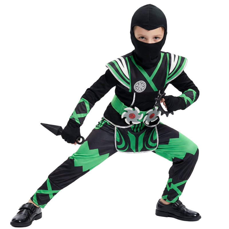 Halloween Costume Kids - Japon Ninja Kostüm Seti Çocuklar için