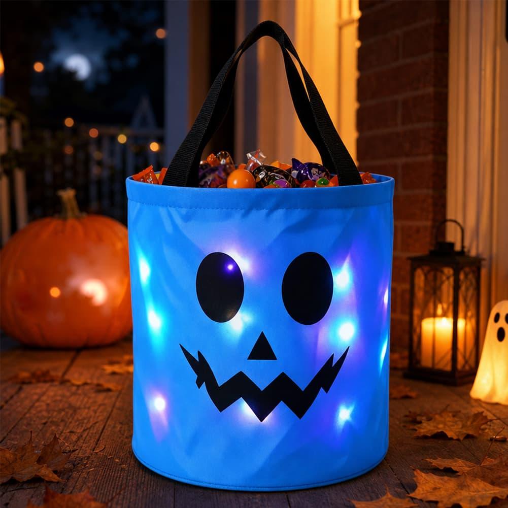 Halloween Pumpkin Decor Led - Cadılar Bayramı Şeker Toplama Partileri İçin
