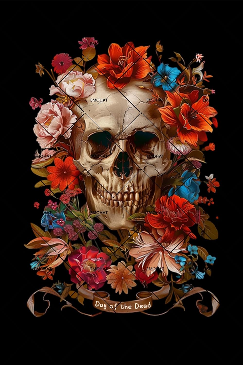 EMOHAT Kafatası Metal Levha, G - Halloween Skeleton Decoration incelemesi ve fiyatı
