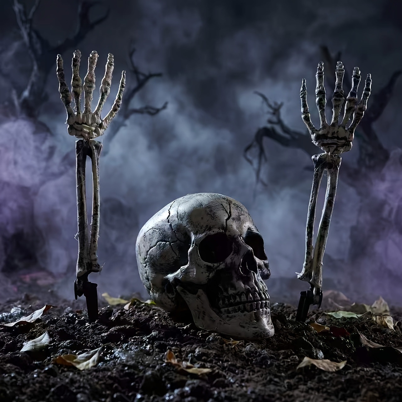 3 adetlik Cadılar Bayramı Bahç - Halloween Skeleton Decoration incelemesi ve fiyatı