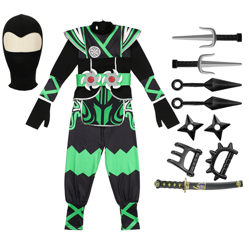 Japon Ninja Kostüm Seti Çocukl - Halloween Costume Kids incelemesi ve fiyatı