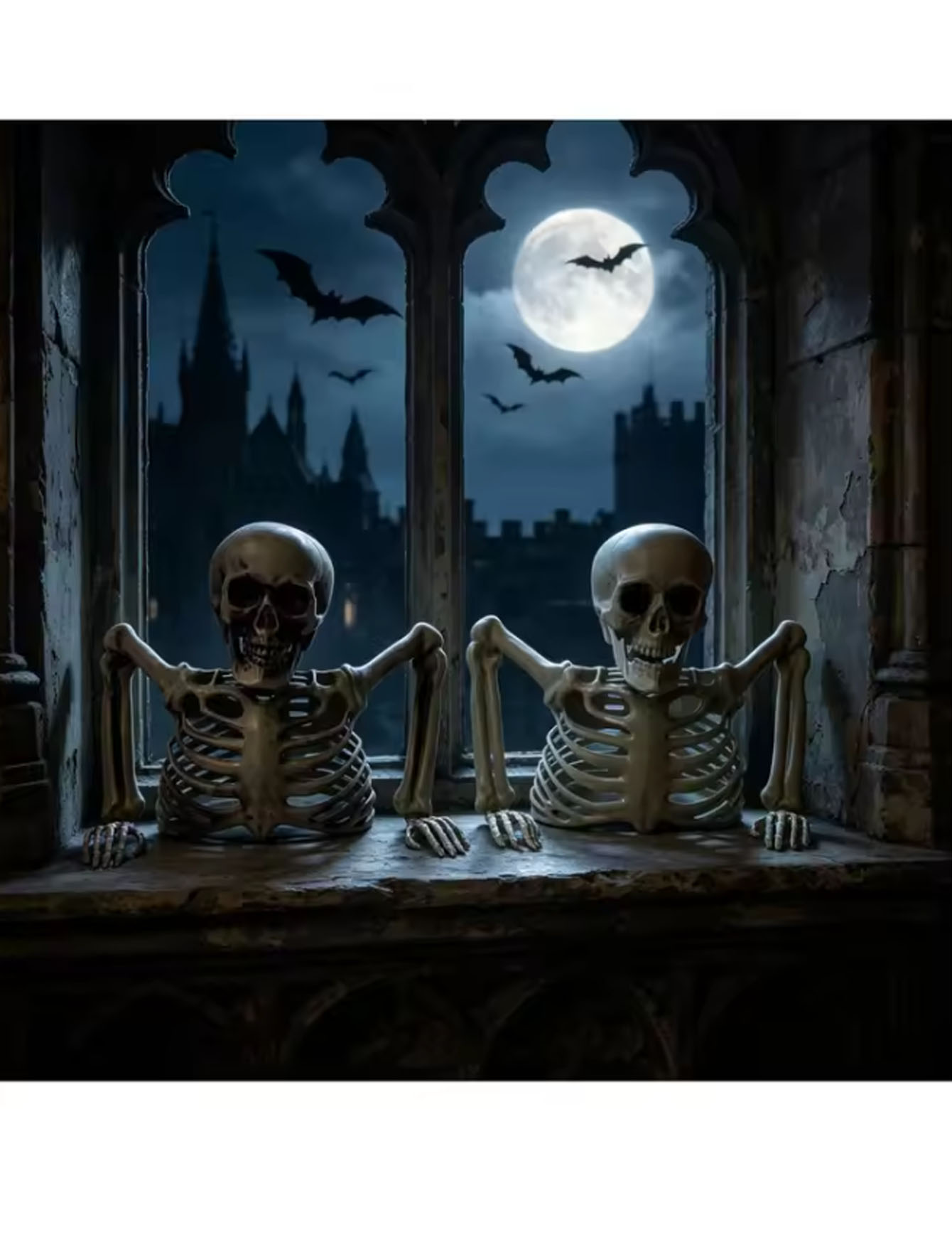 Cadılar Bayramı Yarım İskelet  - Halloween Skeleton Decoration incelemesi ve fiyatı