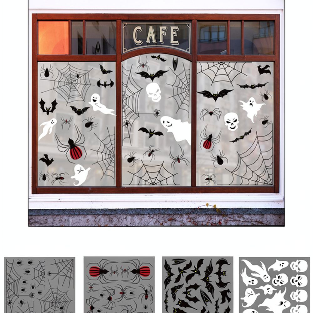 Cadılar Bayramı Duvar Stickerl - Halloween Skeleton Decoration incelemesi ve fiyatı
