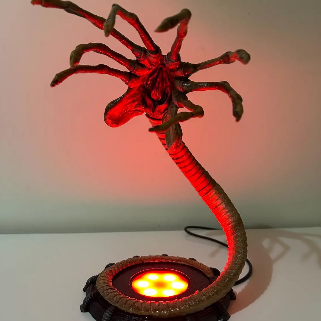 Uzaylı Facehugger Lambası Gece - Halloween Party Supplies incelemesi ve fiyatı