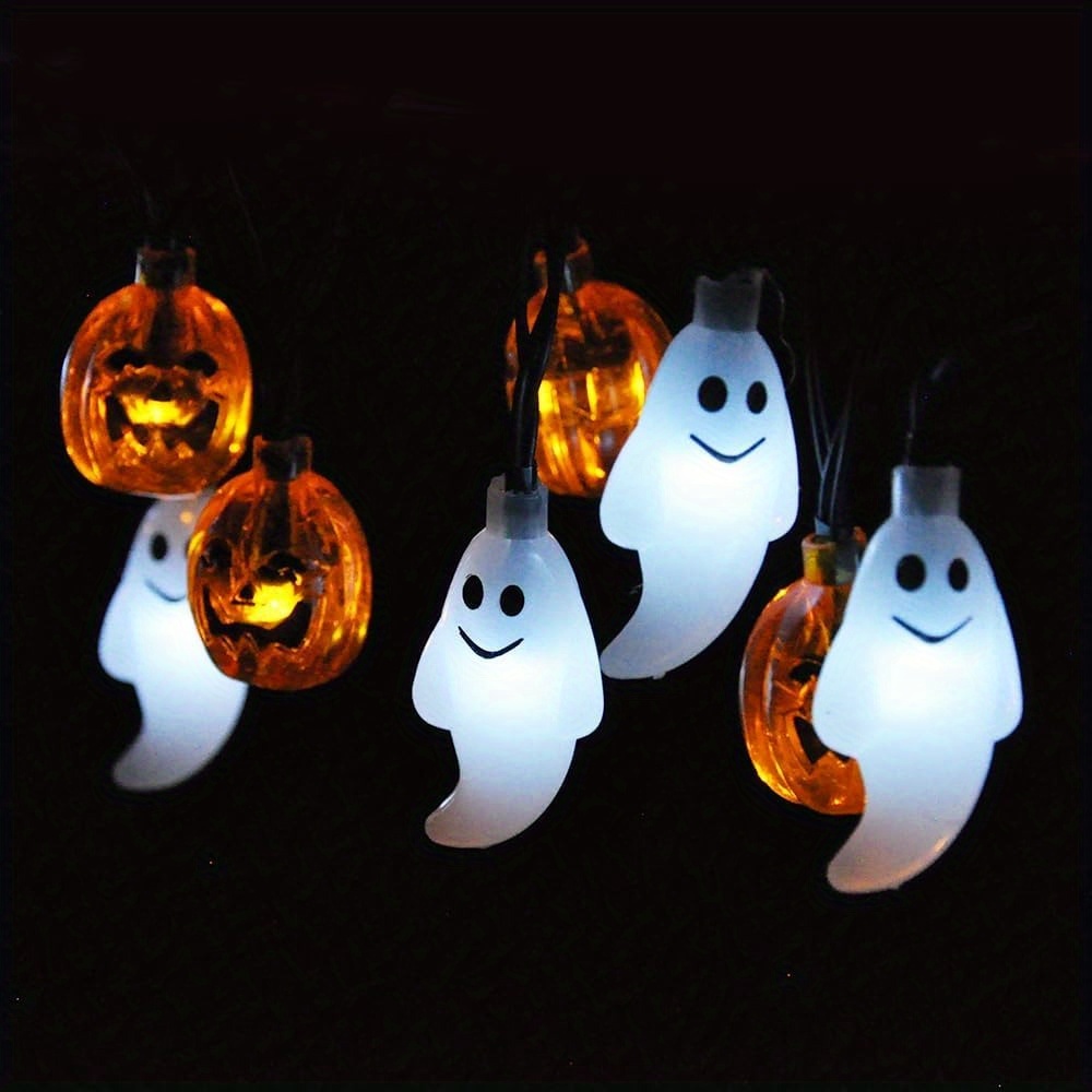 19.7FT 30 adet LED Pil ile Çal - Halloween Led String Lights Orange incelemesi ve fiyatı